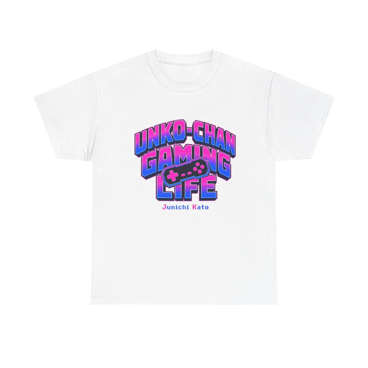 Junichi Kato "Unko-chan Gaming Life" Unisex Tee - Official t-shirts merchandise