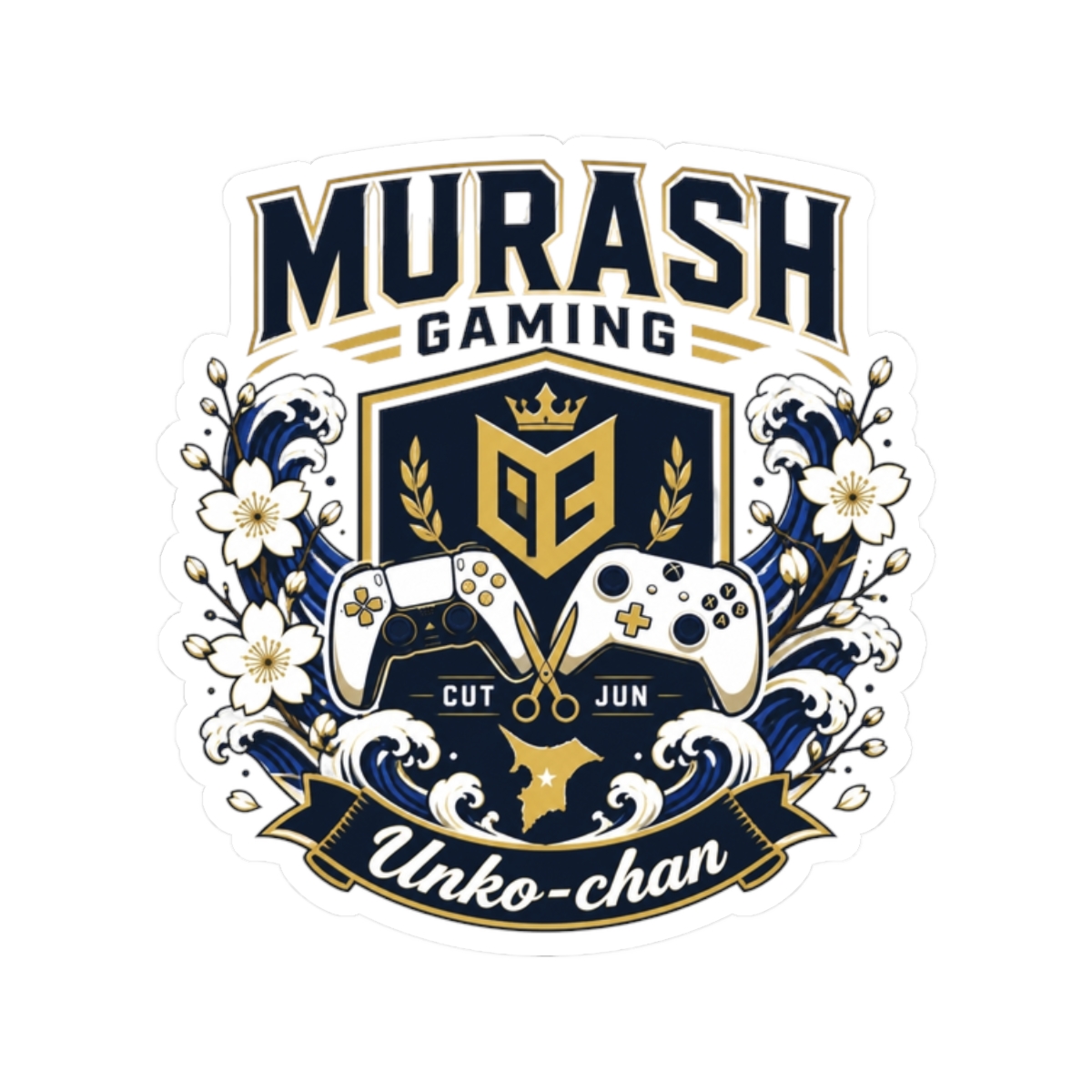 Junichi Kato "Murash Gaming" Sticker - Official stickers merchandise