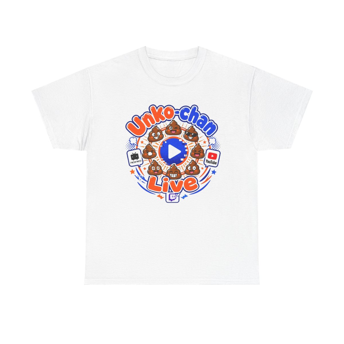 Junichi Kato "Unko-chan" Unisex Tee - Official t-shirts merchandise