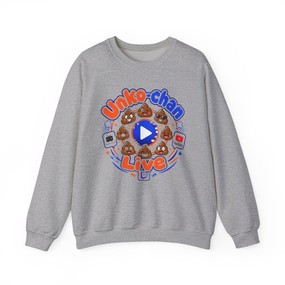 Junichi Kato "Unko-chan" Crewneck - Official sweatshirts merchandise