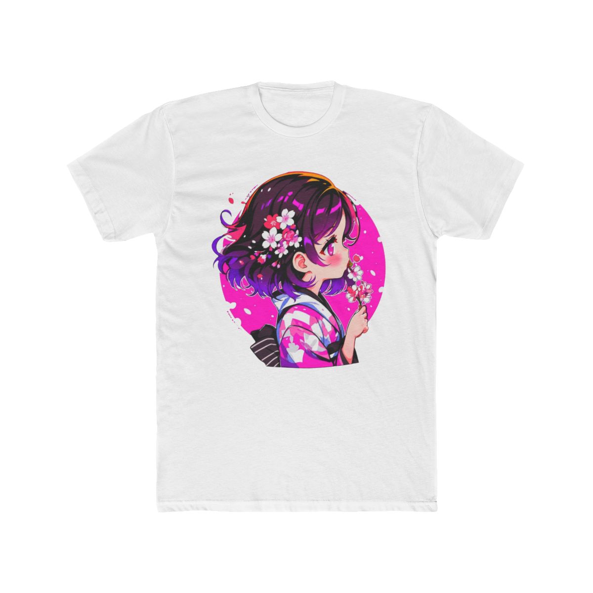 Kato Megumi Fan Art with Cherry T Shirt | Junichi Kato - Official t-shirts merchandise