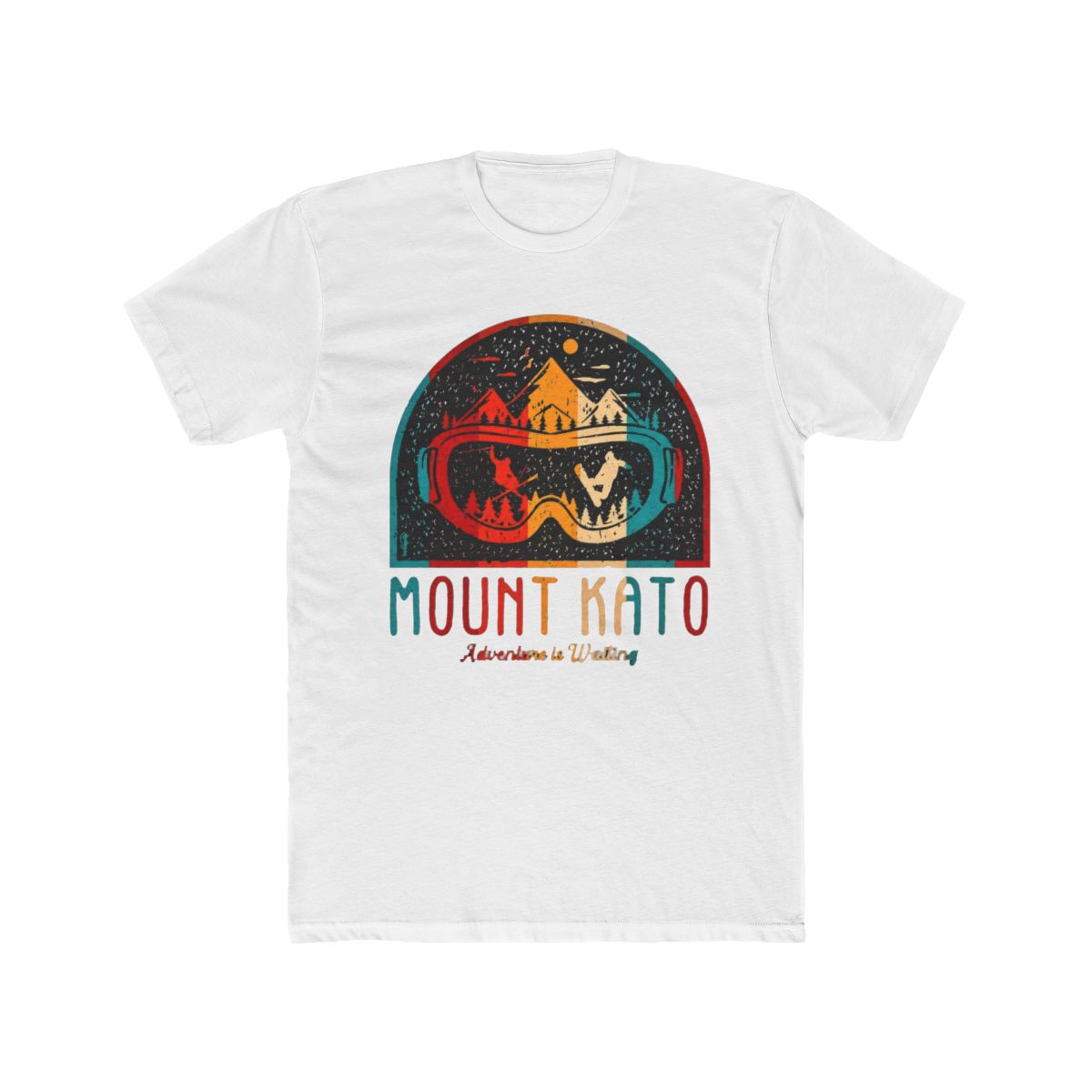 Retro Mount Kato Ski T Shirt | Junichi Kato - Official t-shirts merchandise